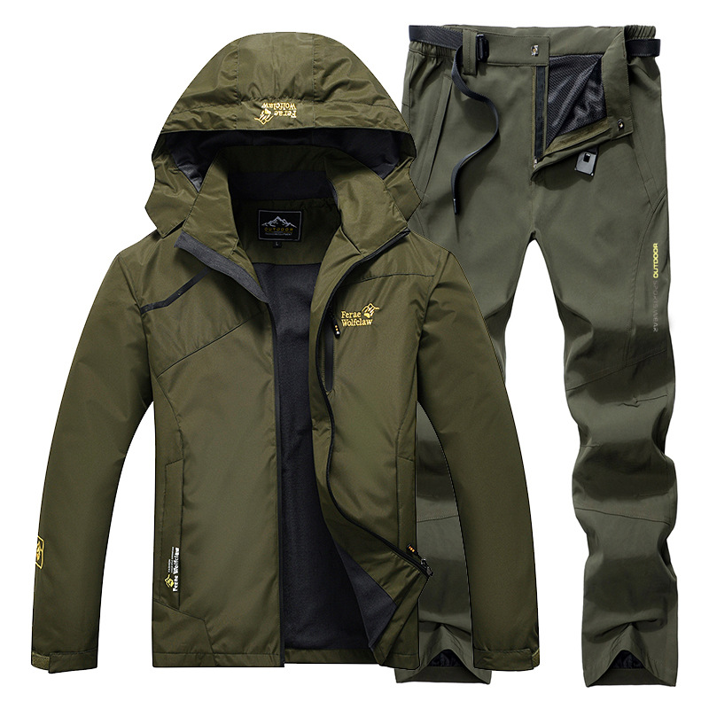 Fishing Rain Suit - Waterdicht vispak Ademend, duurzaam jack met