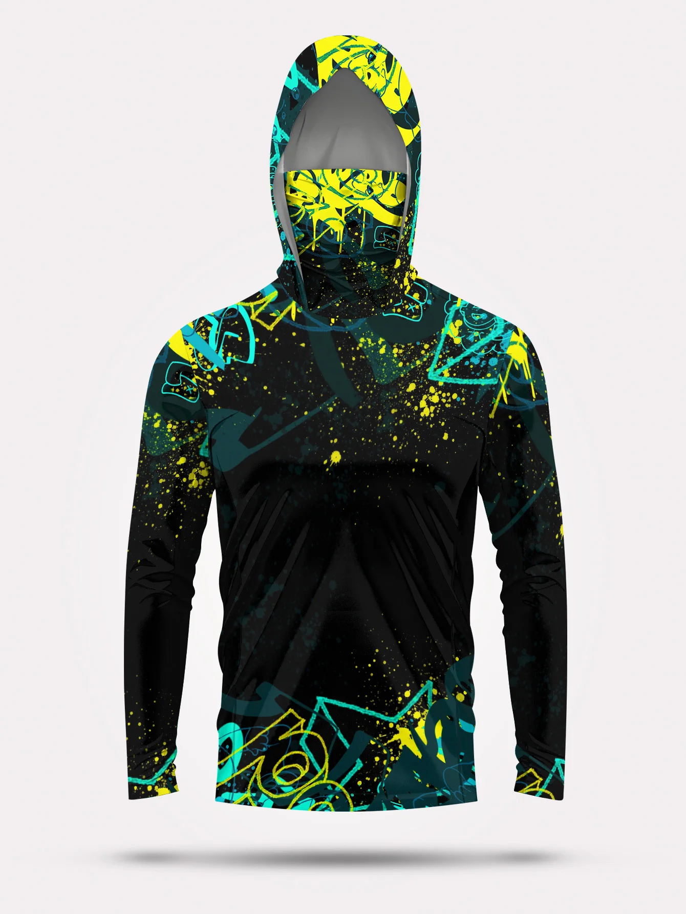 Heren UPF50+ vishoodie met gez - Fishing Hoodie recensie en prijs