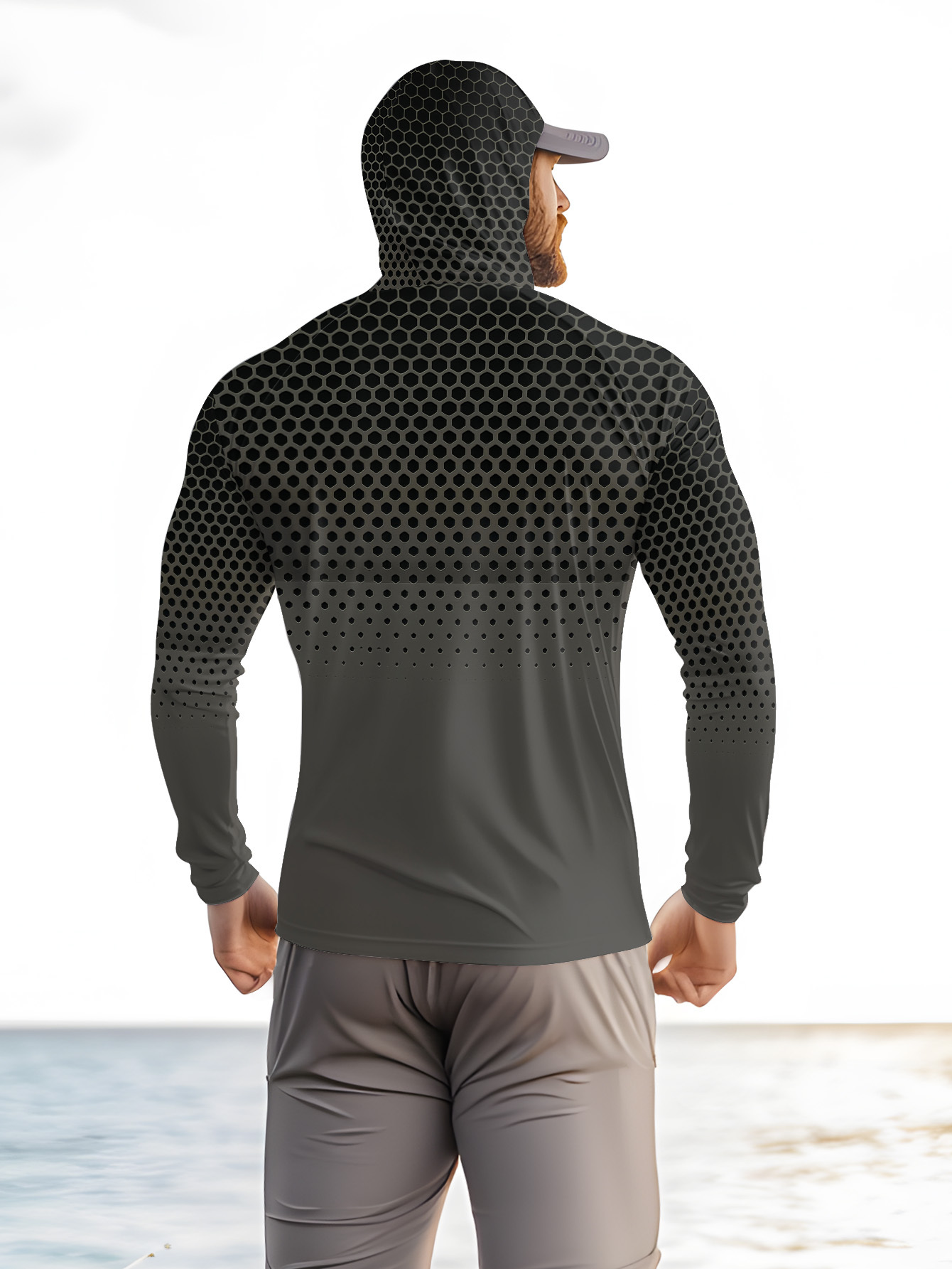 Heren zomer UPF50+ vissershirt - Fishing Hoodie recensie en prijs