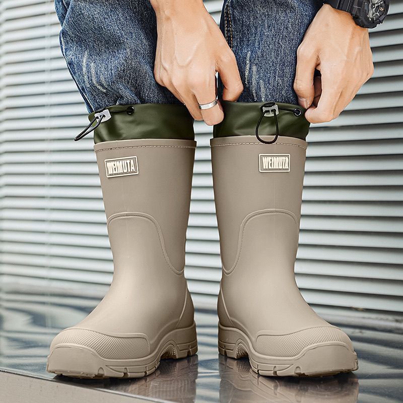 Unisex regenlaarzen Mode rubbe - Fishing Boots recensie en prijs