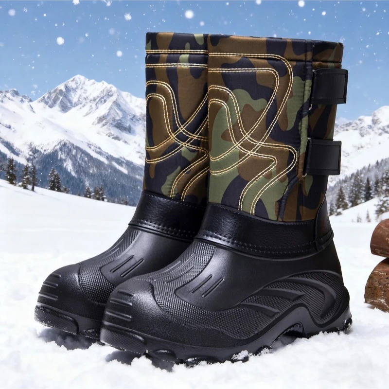 Heren Camo High-Top Winter Sno - Fishing Boots recensie en prijs